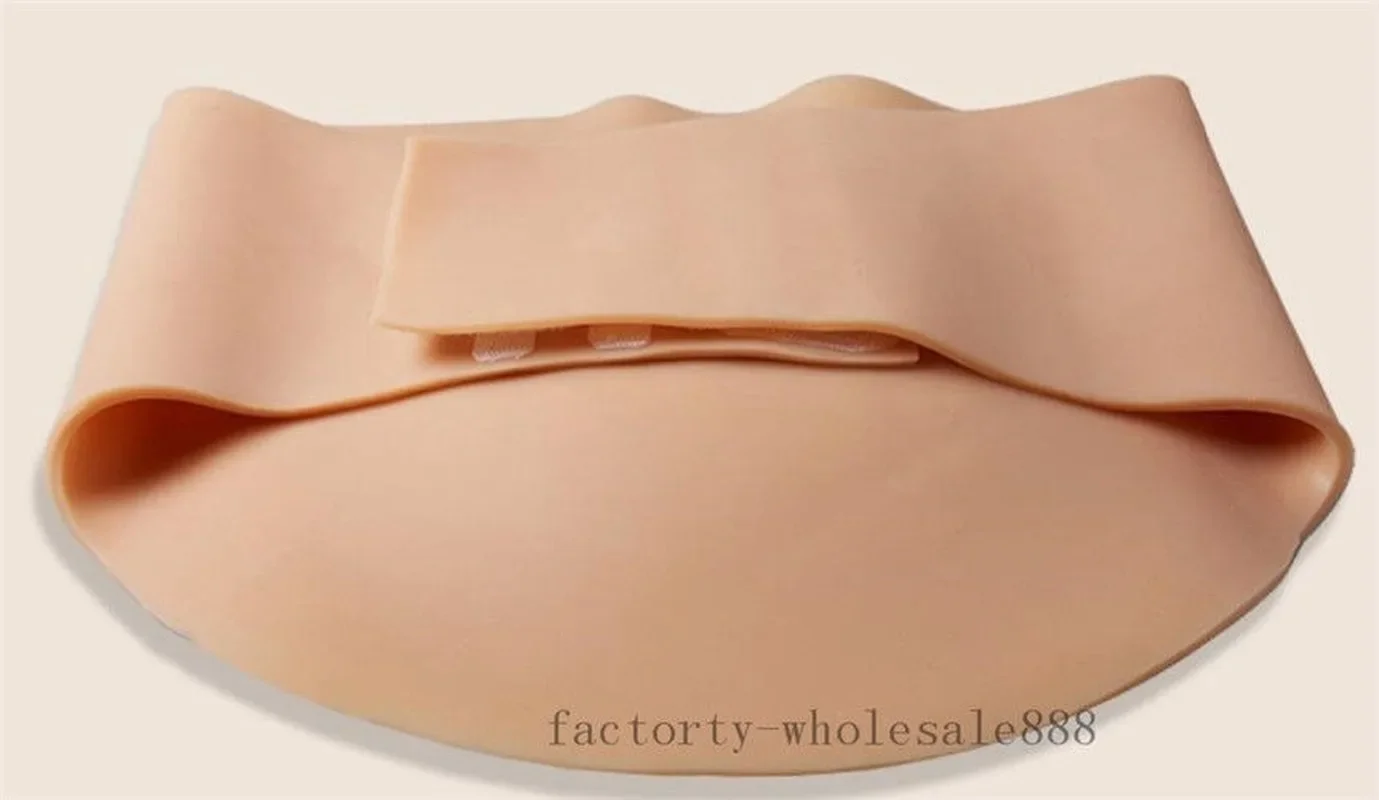 Silicone Belly False Pregnancy Hollow Silicone Fake Belly Movie Studio Actor Portrays Pregnant Woman Fake Pregnancy