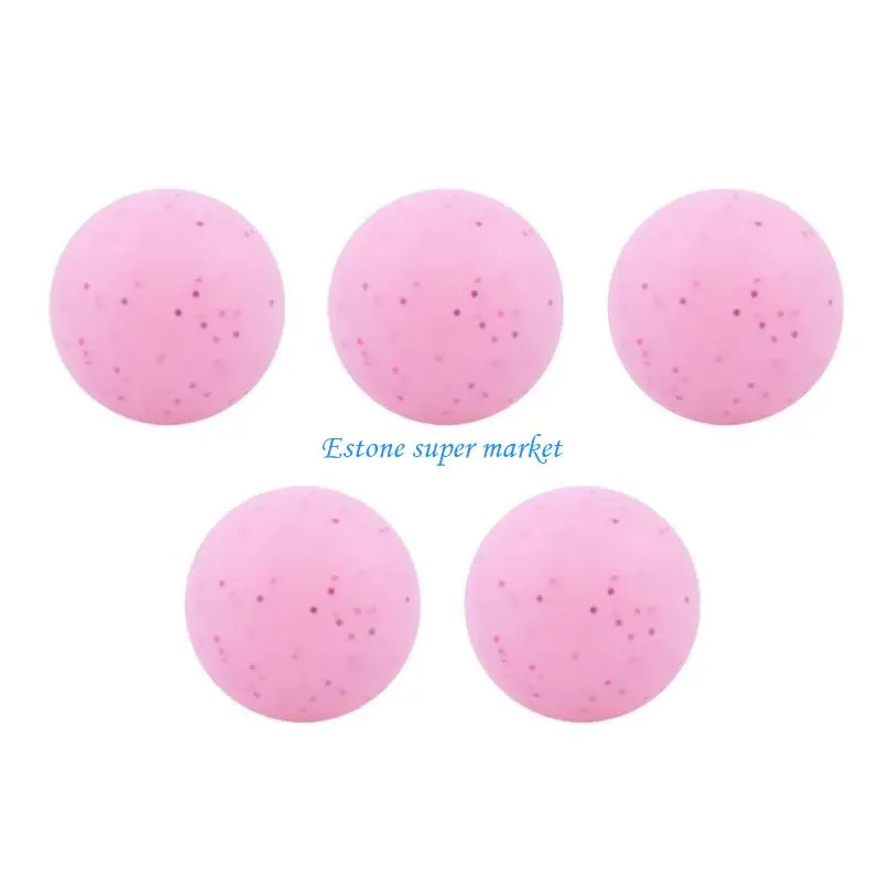 

090B 5 Pcs 12、15mm Baby Teether Crystal Print Silicone Round Beads Soother