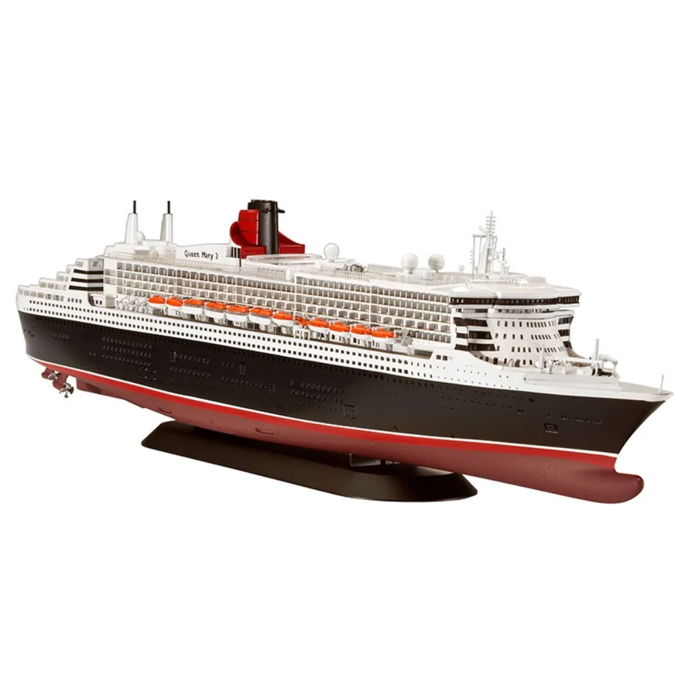 

1/700 Роскошный круизный корабль Queen Mary 2, модель в сборе, высокодетализированные точные корабли, статическая модель корабля, игрушка, модель круизного корабля