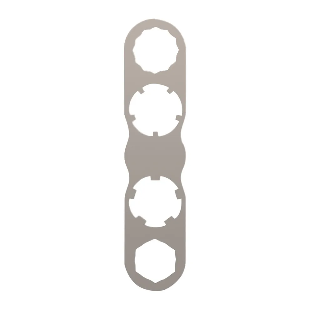 

4 Types of Holes in TC4 Alloy Bike Pedal Wrench Tool for LOOK and For KEO Pedals Lightweight and Easy to Handle
