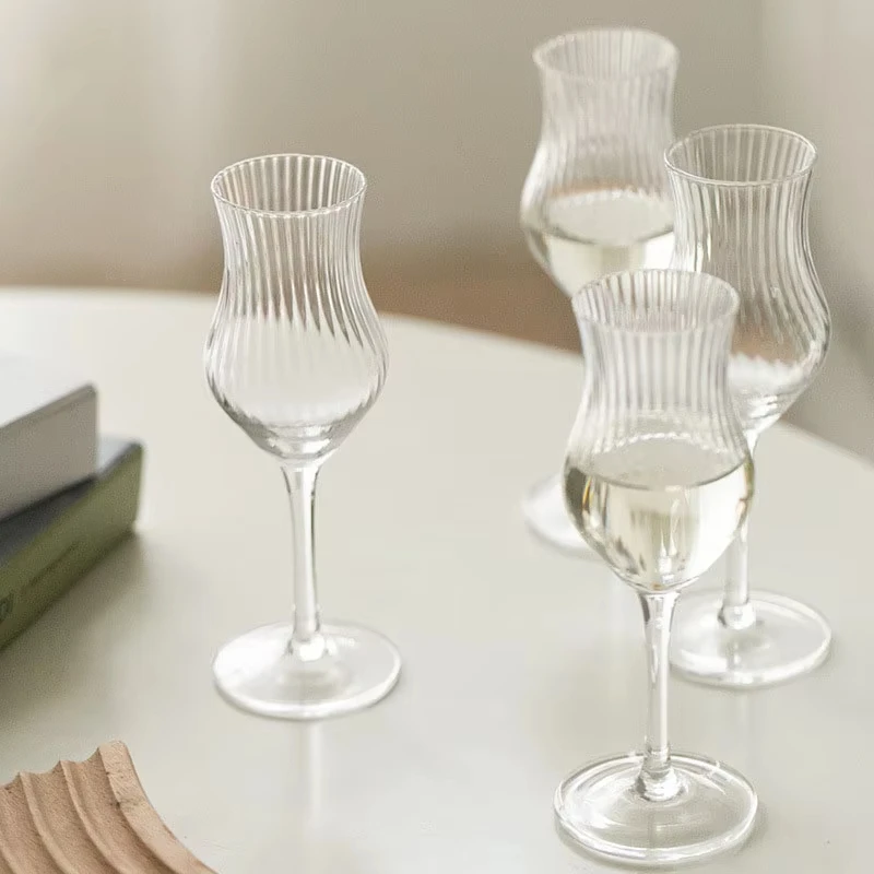 النمط الياباني القيثارة شريط كأس ويسكي كونياك براندي سنيفتر كوبيتا الأنف الزجاج الكريستال الزنبق ويسكي رائحة تذوق كوب