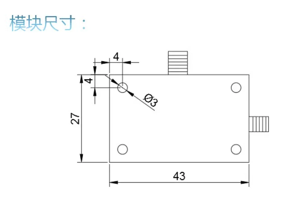Low frequency VCO 70-120M adjustment range 100M voltage controlled oscillator point frequency output DIY sweep frequency SMA