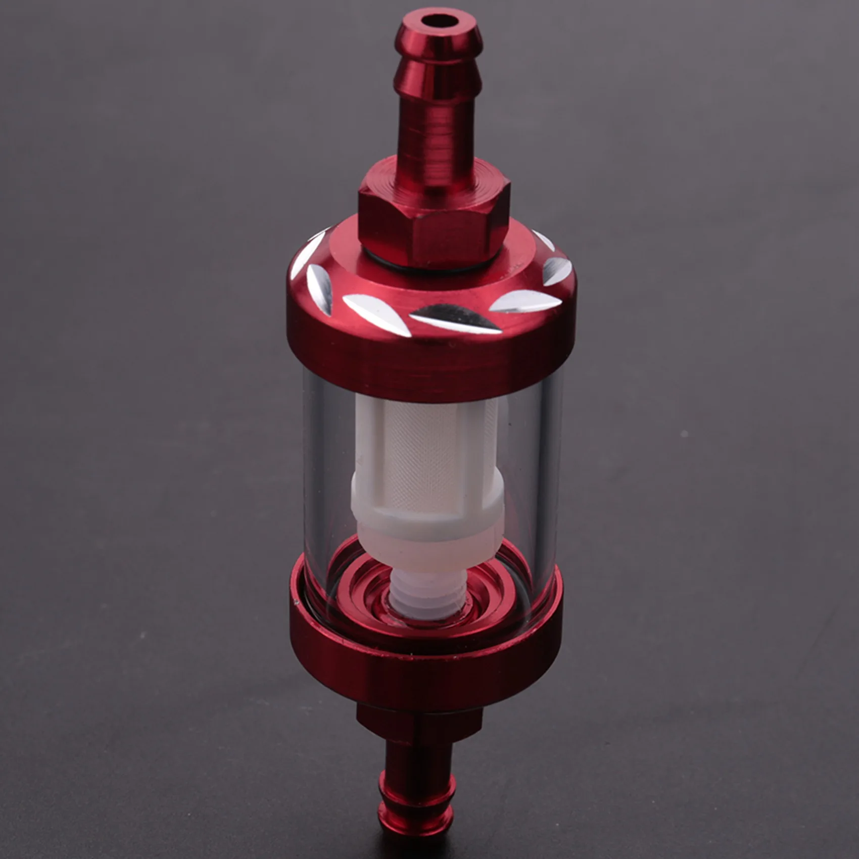 

Aluminum Alloy Glass Motorcycle Gas Fuel Gasoline Oil Filter Moto Accessories For Atv Dirt Pit Bike Motocross