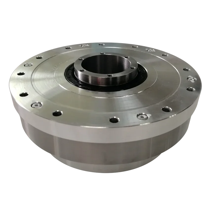 Flat shape zero backlash  harmonic drive  SHF-17  100  ratio high torque hollow shaft harmonic drive gearbox