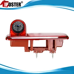 iPoster Car 3RD Brake Light Rear View Reversing Camera Backup For Fiat Talento Nissan NV300 Renault Traffic Nissan Primastar