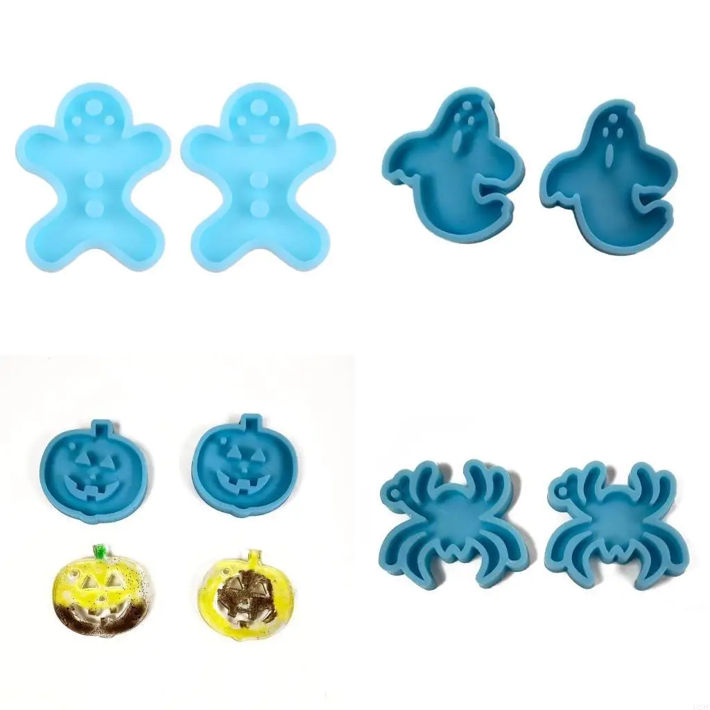   DIY Crafts Ear Studs Casting Mold Eardrops Dangler UV Crystal Resin Epoxy Mold