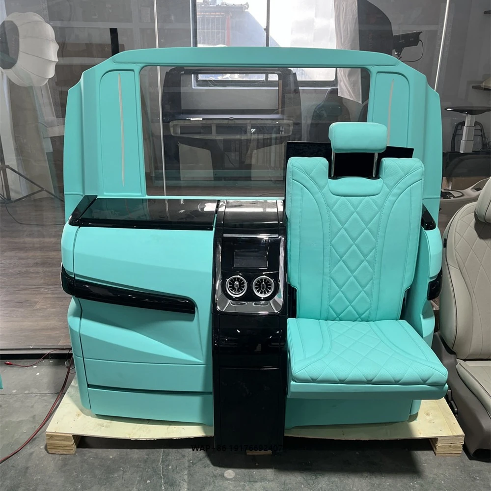 Factory Best Quality VIP Auto Luxury Leather Custom Car Interior Upgrade Van Partition  Vito W447 Vclass Metris