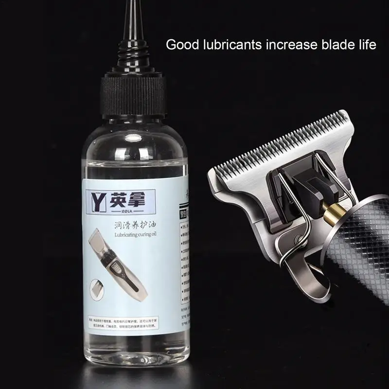 1 stücke 100 ml Haar Clipper Klinge Öl Geschenke Schmierung Tragbare Werkzeug Für Groomers Elektrische Rasierer Haar Clipper Trimmer Barber