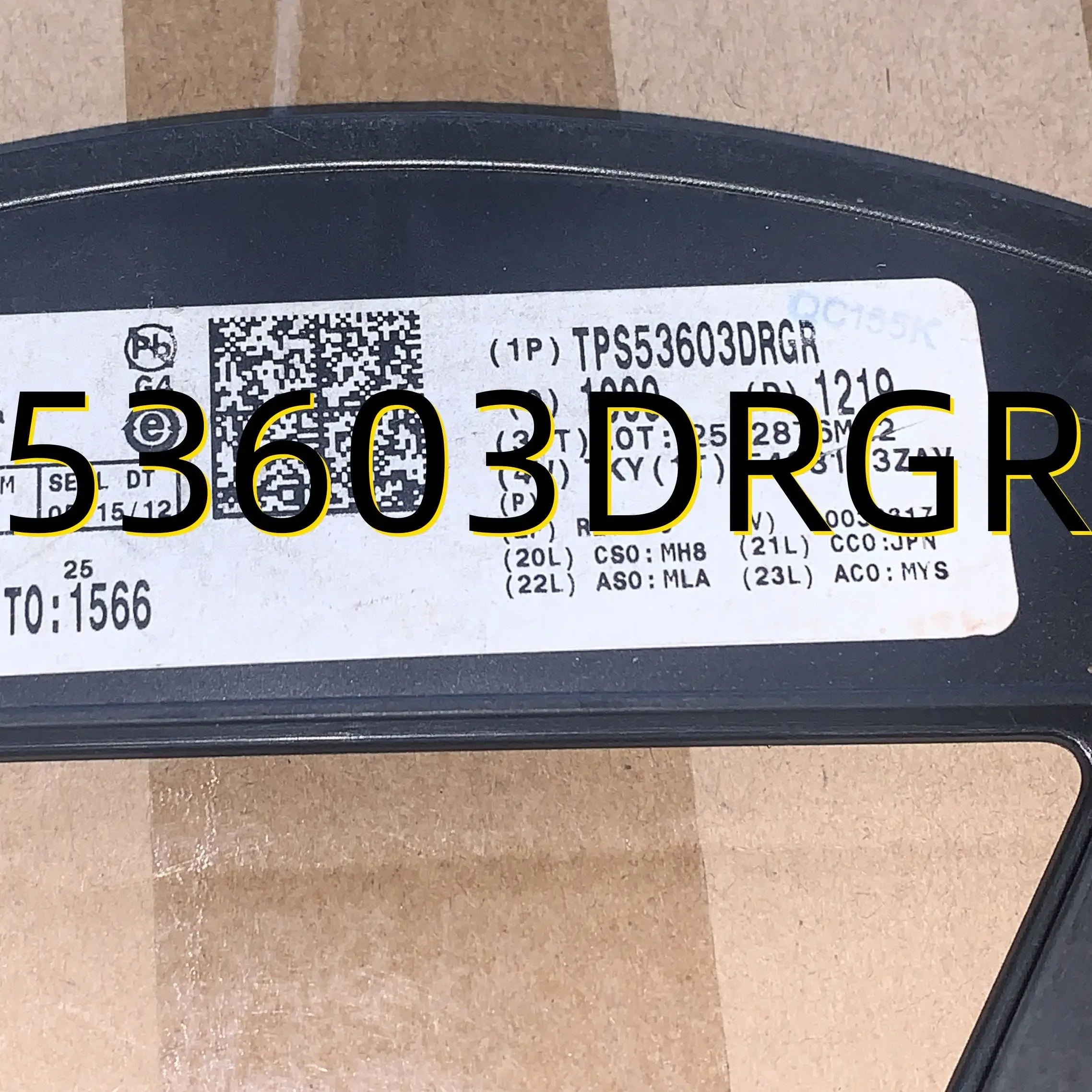 10PCS TPS53603DRGR 12+  QFN