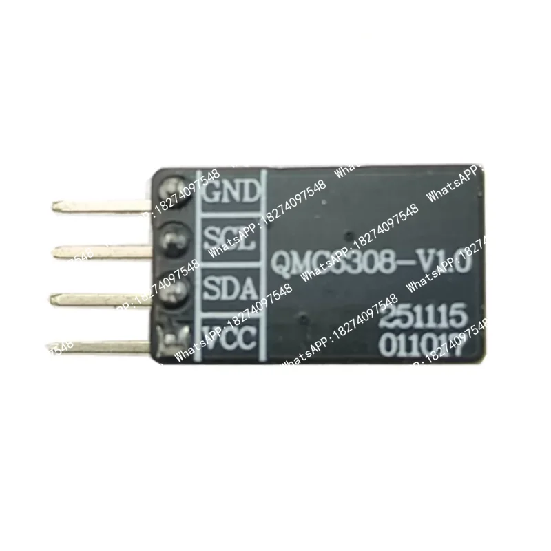QMC6308 module - 3-axis geomagnetic sensor for high-precision electronic compass - suitable for Arduino/STM32 drones and robots