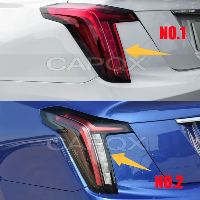 Car Rear Bumper Taillight Taillamp For Cadillac CT5 2020 2021 2022 2023 2024 2025 Brake Light Taillamps Tail Light