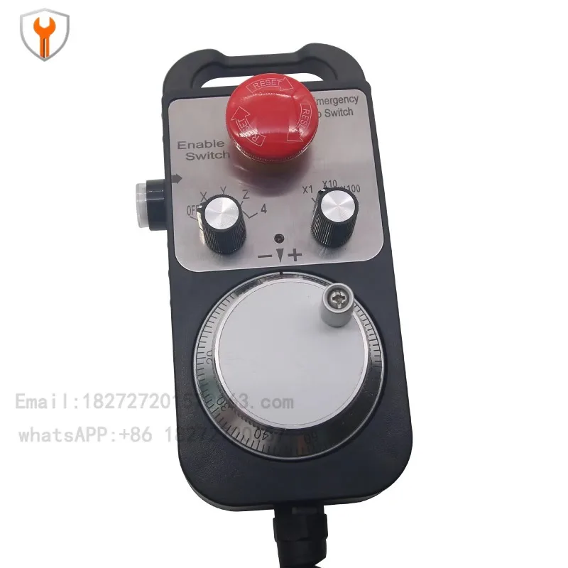 Universal 5V 100PPR CNC 4-axis MPG pendant handwheel for Siemens