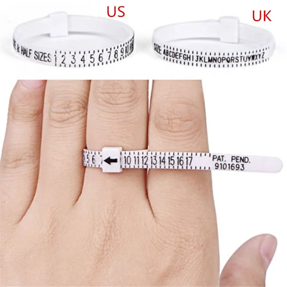 Men and Womens British/American Sizes A-Z Wedding Ring Band  Ring Sizer Measure Genuine Tester Finger Gauge