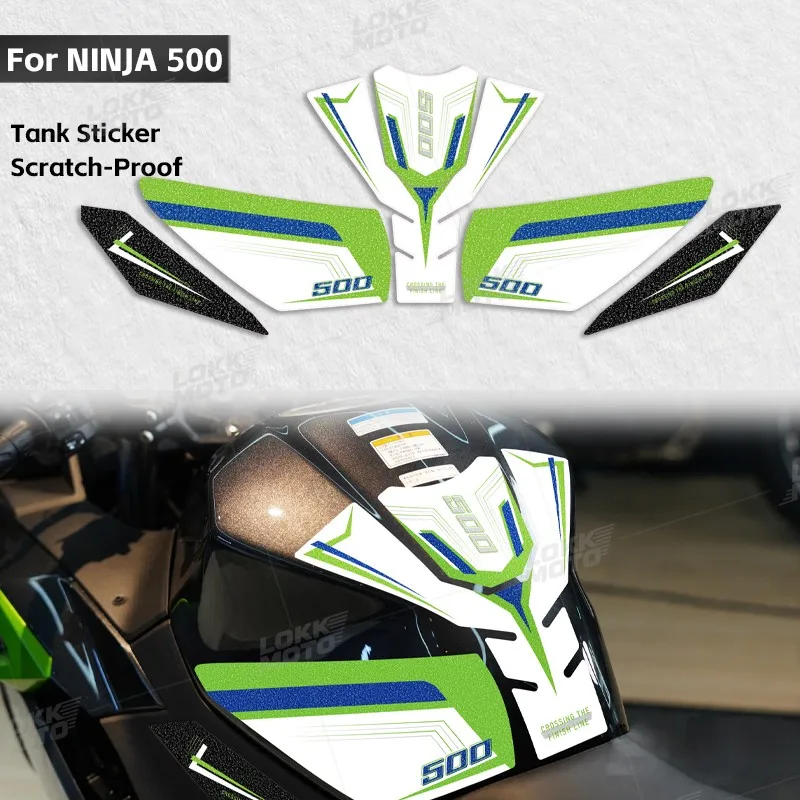 para-ninja500-ninja-500-se-moto-ninja-500-conjunto-de-adesivos-protetores-de-tanque-de-combustivel-foscos-e-espessos-decalques-anti-riscos-e-acessorios