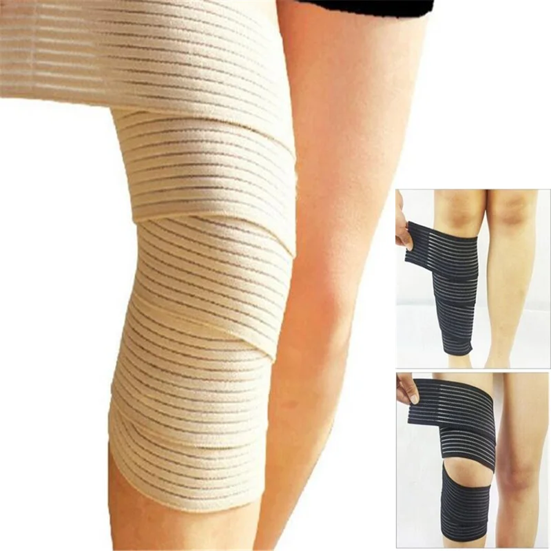 Compression Knee Pad Joint Tape Knee Gym Elast Bandag Sport Knee Bandage Tape Crossfit Protective Elastic Arthritis Support Tape