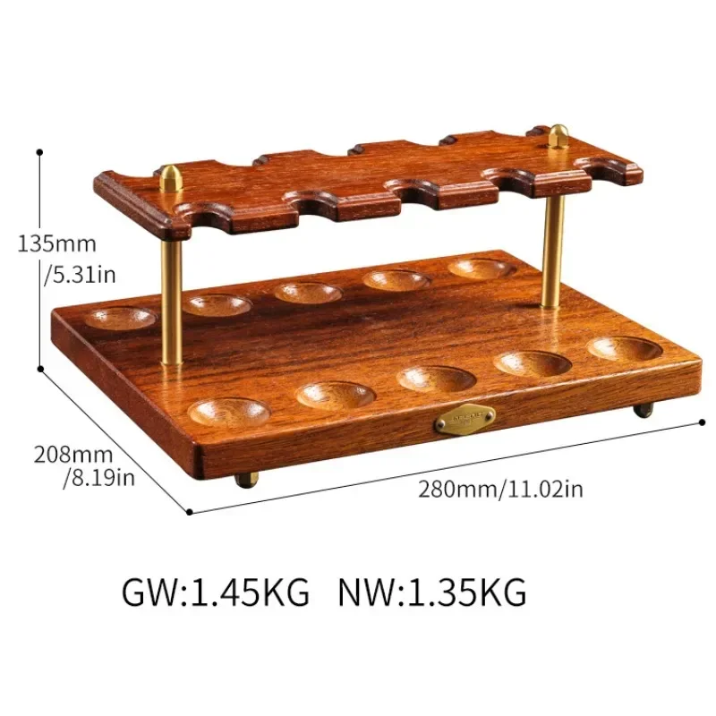 

10 Tobacco Pipes Rack Smoking Pipe Accessories Rack Wooden Smoking Pipe Stand Safer And More Practical Tobacco Pipes Holder