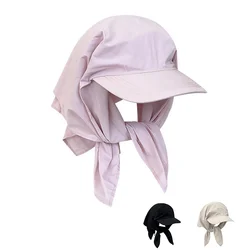 Soild Color Sneldrogende Baseballpet Kpop Style Dames Dames Zonwering Hoofddoek Hoed Zomer Buiten Zonnebrandcrème Strandhoeden
