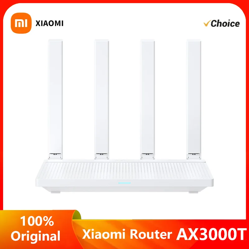 

Xiaomi Router AX3000T 2.4G 5G Mesh Technology WiFi 6 Efficient Wall Penetration Children Online Protection WiFi Router Repeater