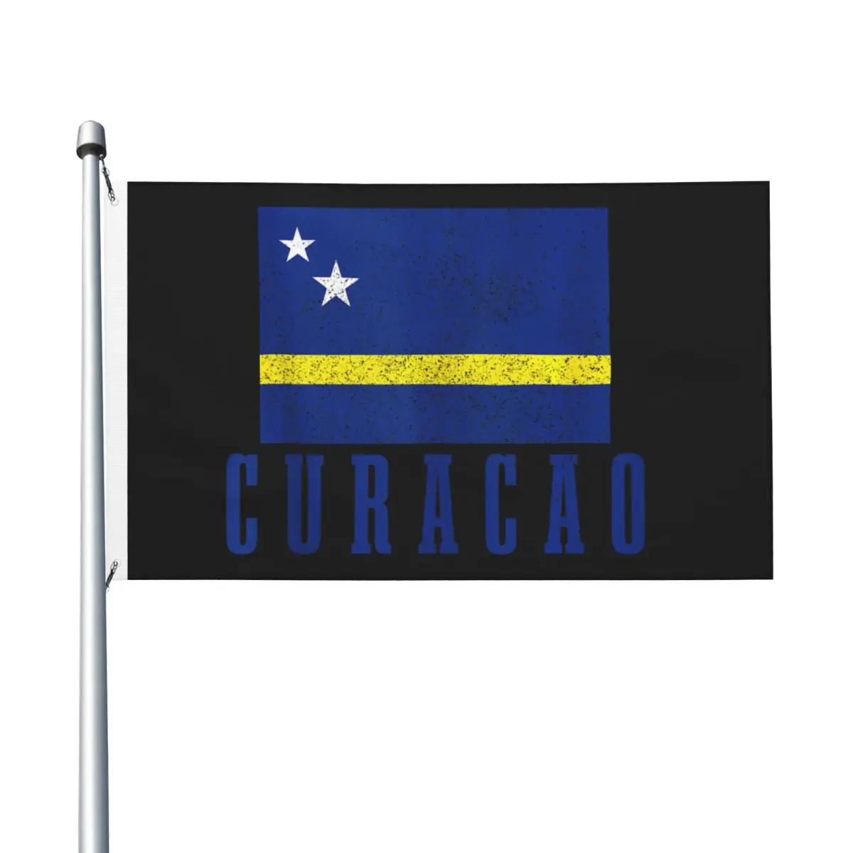 Curacao Flag Caribbean Flag Hanging Banner For Home Decoration 3x5 ft Funny Flags