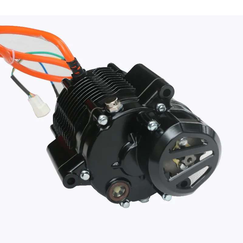Electric motorcycle off-road vehicle high power, mid-mounted gear motor modified 1500w 2000w