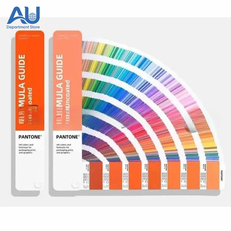 Color Card  C U Color Card GP1601B Pantone Formula Coated Uncoated Power Tools