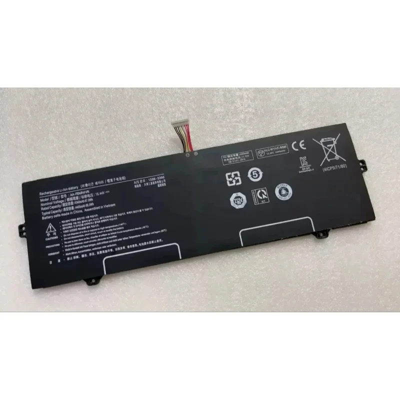 

Новая батарея для ноутбука AA-PBMN4VN для Samsung Galaxy Book Pro 360 15 NP950XDB NP950QDB NP750QFG Series PBMN4VN 15.44V 67.0Wh