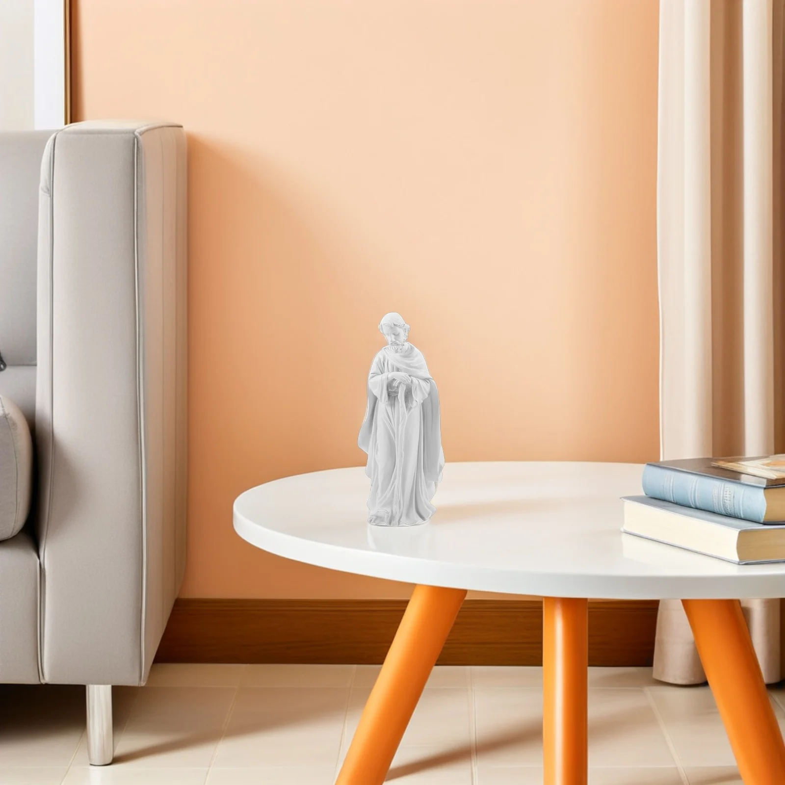 

Elegant European Style Father Sculpture Home Decor Gift High Quality Resin Craftsmanship Exquisite Detailing for Living Room