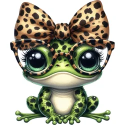 1 pegatina divertida de rana leopardo para mujer, pegatina de pared para el hogar a prueba de agua, utilizada para pared, baño, gabinete, puerta, inodoro, coche, ordenador portátil