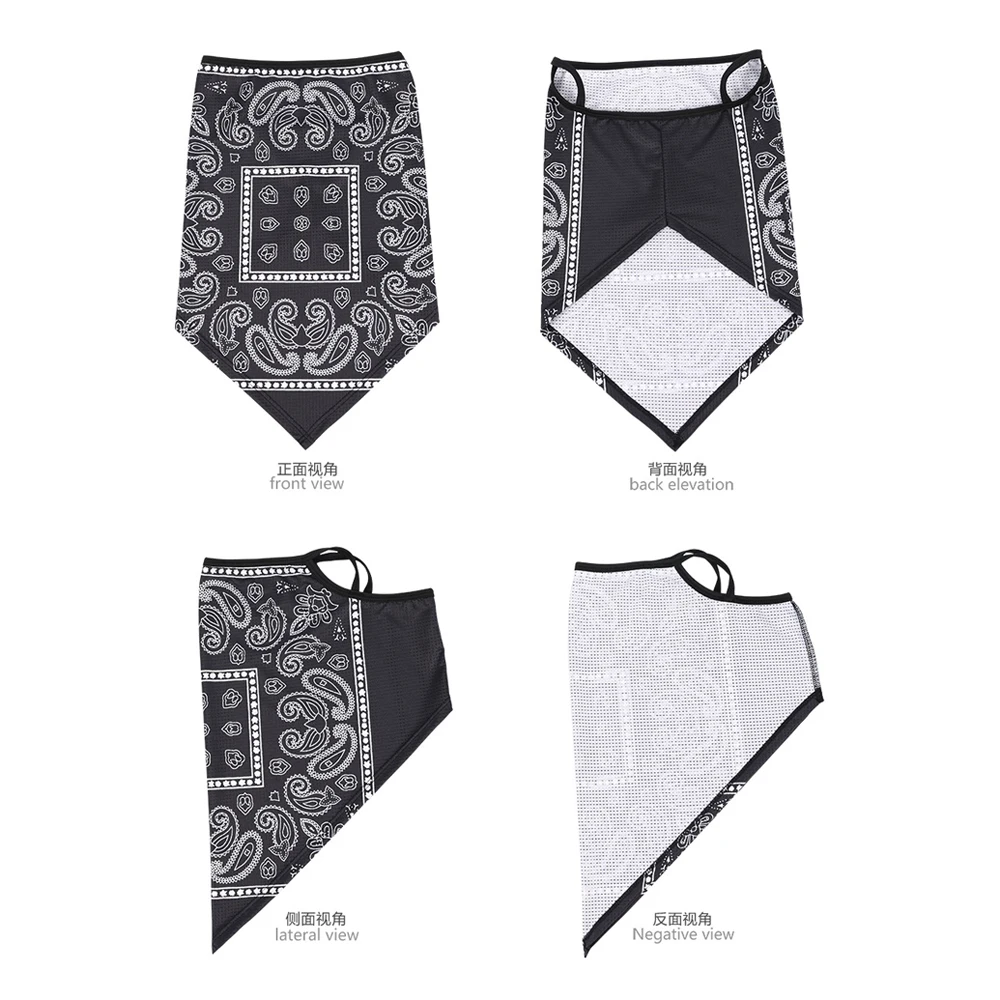 Multifunctional Paisley Bandanna Earloops Motorcycle Cycling Full Face Mask Breathable Sunscreen Bicycle Face Cover Tube Scarf - Image 6