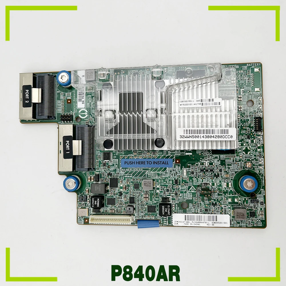 For HP P840AR 843201-001 843199-B21 2G 12Gb SAS Array Card 848147-001