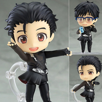 10cm Yuri!!! On Ice Figures Katsuki Yuri Action Figure Pvc Model Cute Doll High Quality Collection Desk Decora Toy Birthday Gift