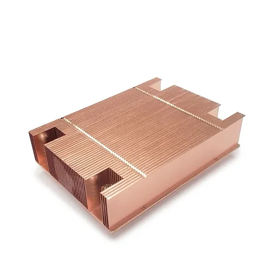 AM4 1U soaking plate VC chassis, server passive radiator A46
