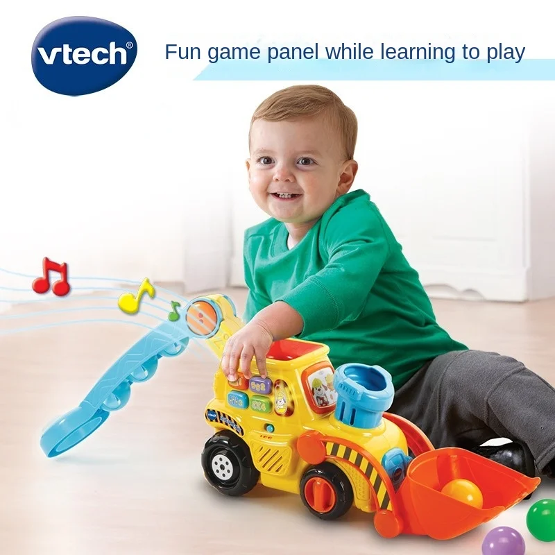 VTech VTech Bobo Ball Push Push Toy Shovel Educational Baby Multifunctional Game Stroller