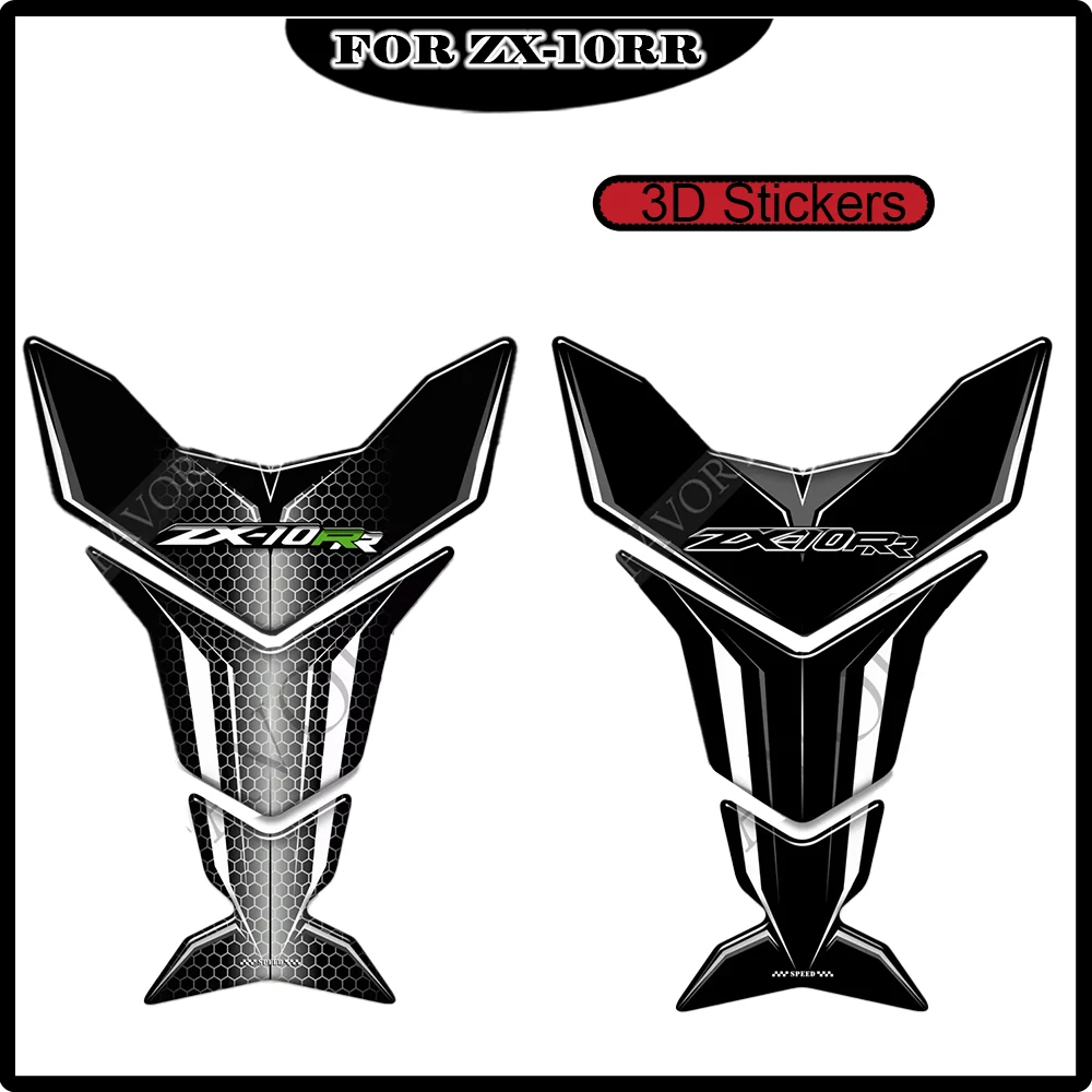 

For Kawasaki Ninja ZX-10RR ZX10RR ZX 10RR Motorcycle Tank Pad Gas Fuel Oil Kit Knee Protector Stickers Decals 2016-2021