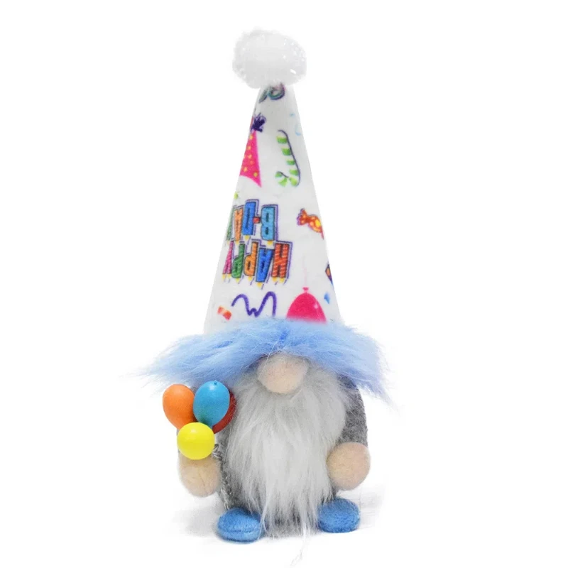 

Dwarf Decoration Home Gift Decoration Home Candlestick Decoration DIY Decoration Faceless Doll Rudolf Goblin Birthday Doll