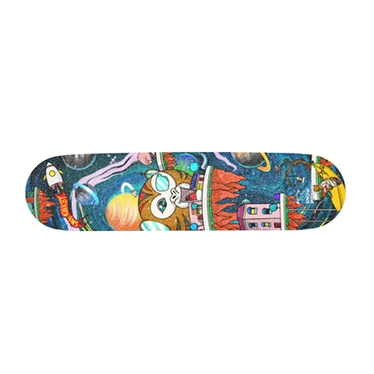 2024 Guaranteed Quality Snow Sport Utensils Multi Color Mixed Wood Custom Trampoline Snowboard Ski