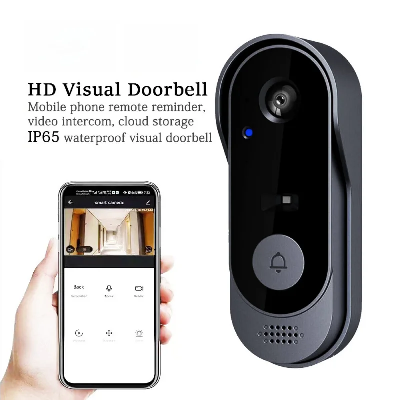 Wireless Visual Doorbell with PIR Motion Detection