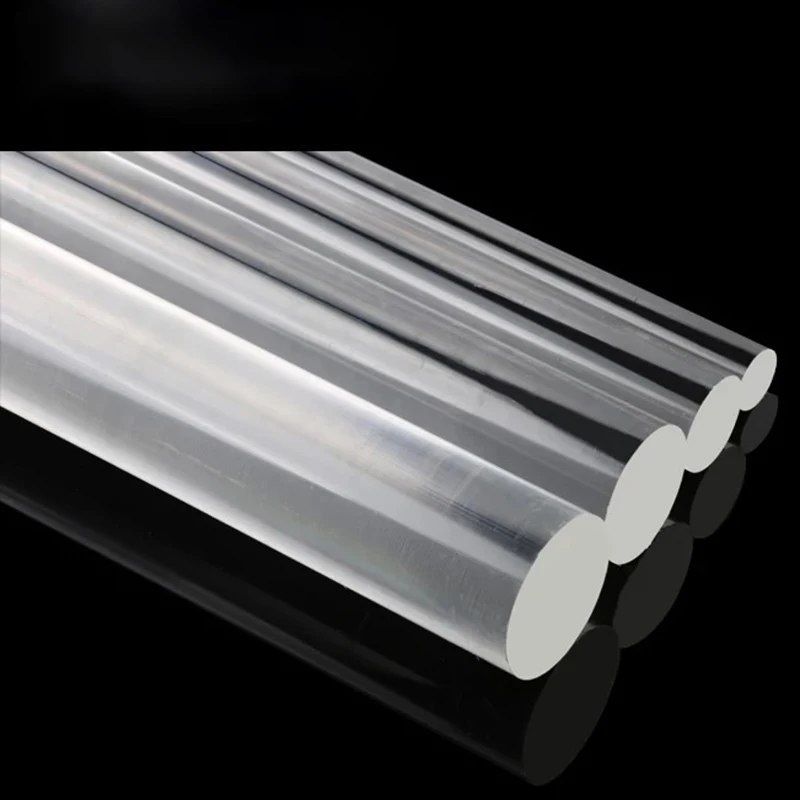 Transparent Acrylic Plexiglass Lucite Rod PMMA Bar DIY Decor  DIY Accessories Jewelry Holders Customized Photography Tools