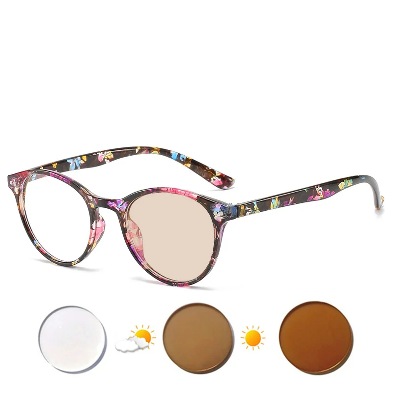 Photochromic Or Blue Light Blocking lenses Myopia Glasses -0.5 To -10 Women Men Prescription Spectacles For Nearsighted F039
