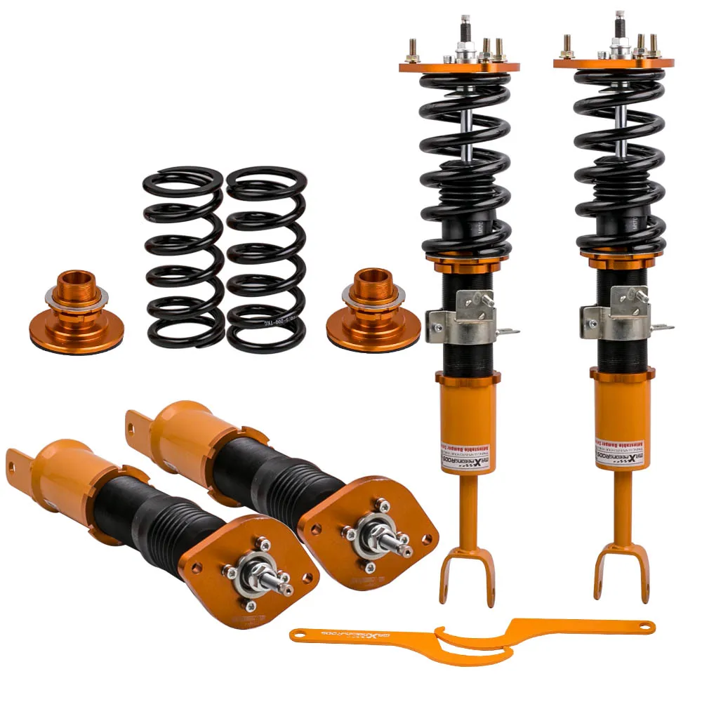 Street Coilovers Suspension For Nissan 350Z Roadster Convertible Coupe 2003-2008 24 Ways Adjustable Damper