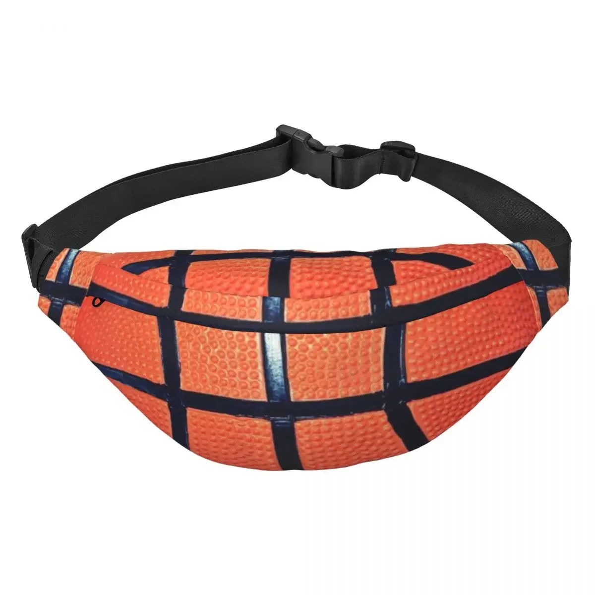 

Custom Basketball Texture Fanny Pack Men Women Sling Crossbody Waist Bag for Travel Hiking Phone Money Pouch