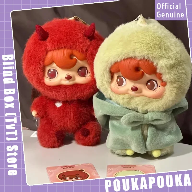 

Подлинная серия 52TOYS POUKAPOUKA, слепая коробка, виниловая подвеска, кукла, милые игрушки, коллекция, украшение для рабочего стола, модный тренд, подарок