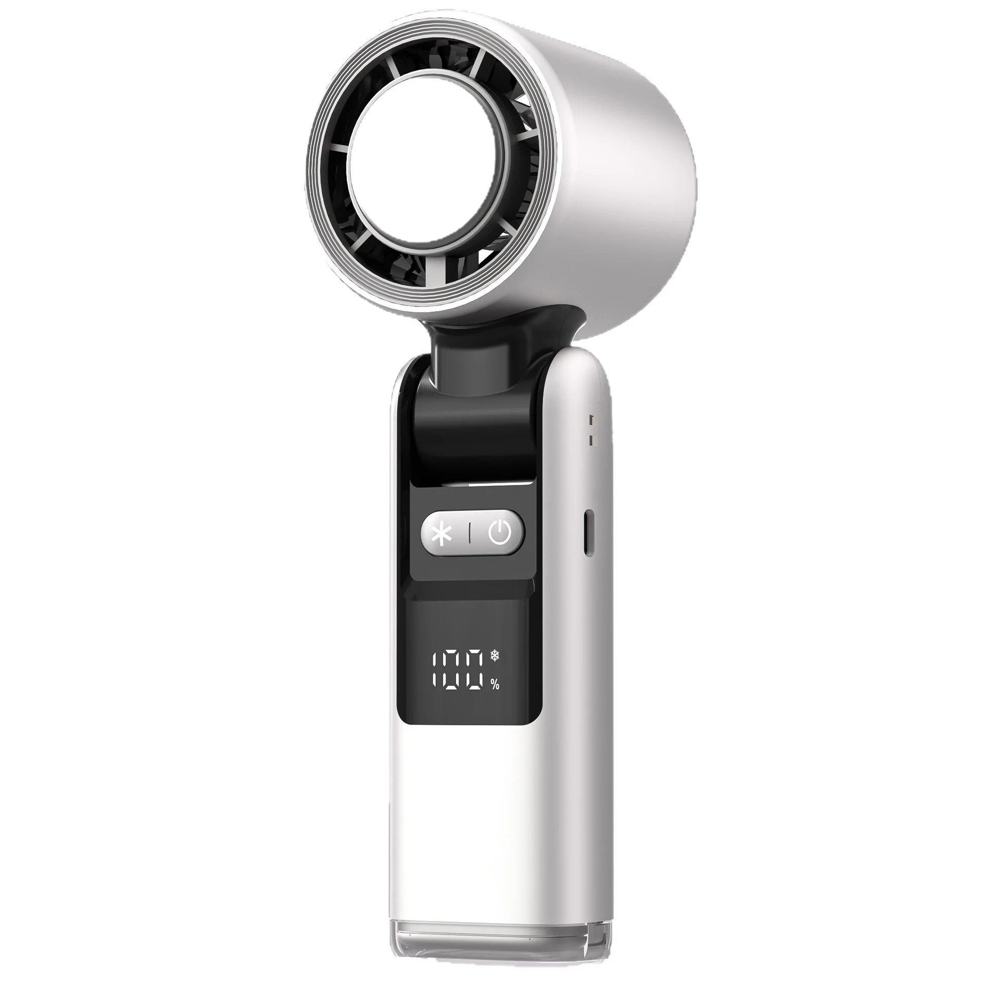 New portable rapid cooling ice compress turbine high wind long battery life usb charging handheld small fan