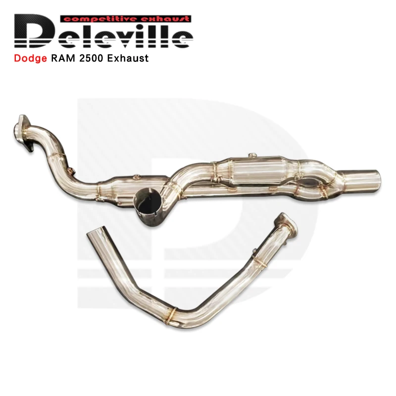 Stainless Steel Exhaust Pipes Exhaust Downpipe For Dodge RAM 2500 6.4 2010-2014 Car Exhaust Pipe