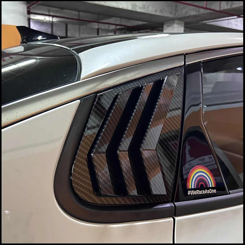 

Car Styling For Kia Optima 2011-2019 K5 Sedan Rear Window Shades Shutter Louver Vent Cover Trim Auto Parts Accessories