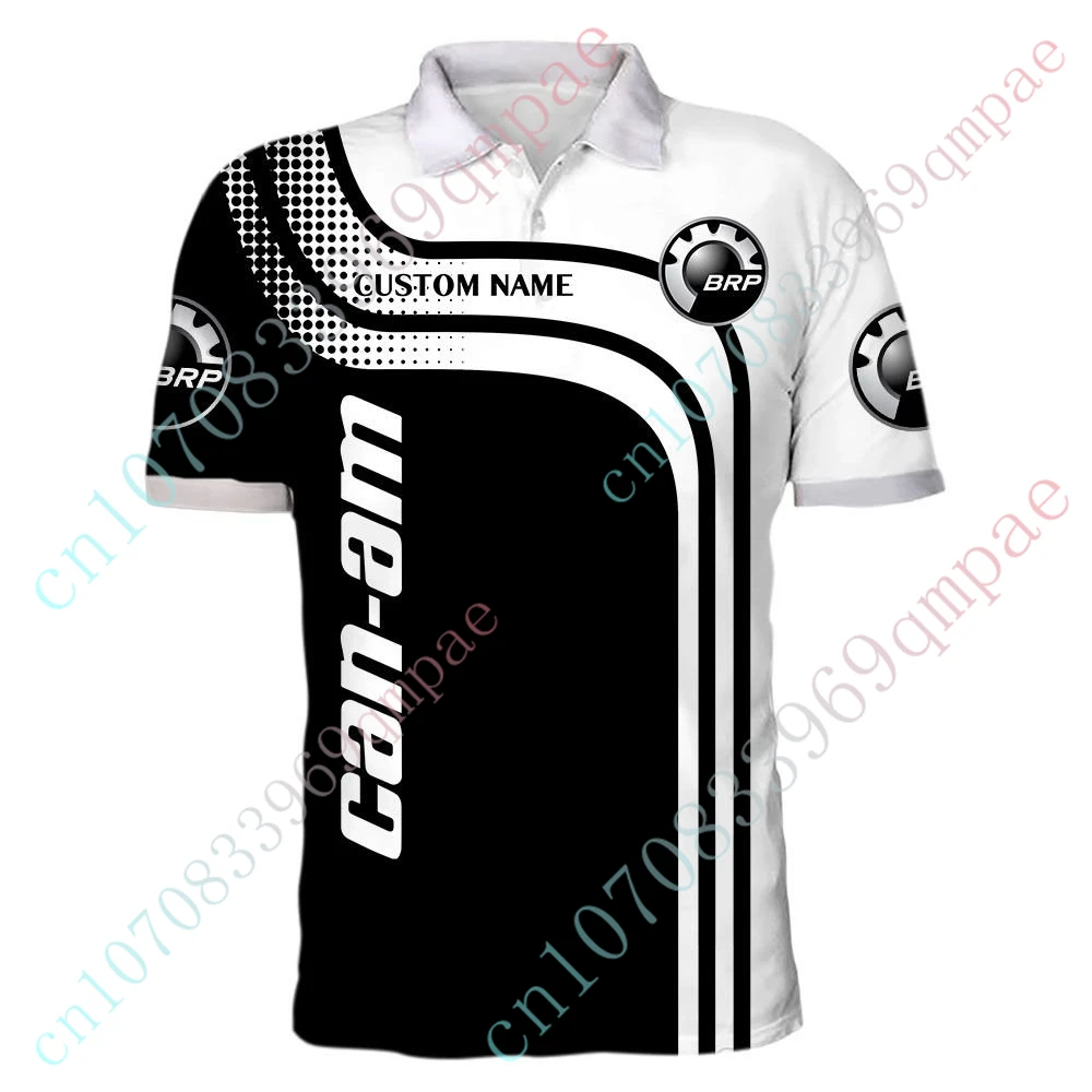 

Can-am T Shirt For Men Harajuku Short Sleeve Casual Golf Wear Top Unisex Clothing Anime Polo Shirts And Blouses Custom Logo