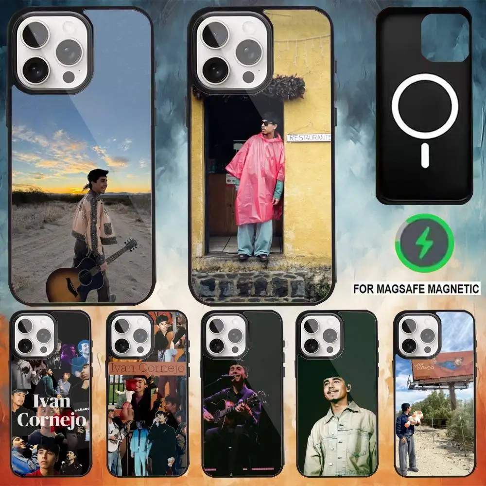 

I-Ivan Cornejo Rapper Phone Case For iPhone17,16,15,14,13,12,11 Plus,Pro Max Magnetic For Magsafe Wireless Charging