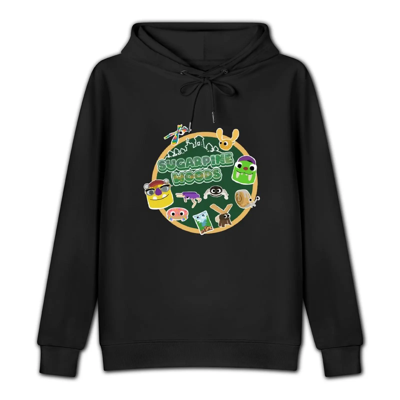 Sugarpine Woods Bugsnax Characters Bugsnax Snax and Grumpus Pullover Hoodie japanese style new in hoodies & sweat-shirt