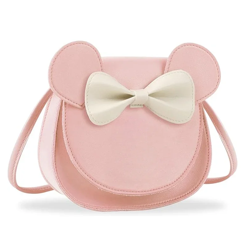 Birthday Gifts for 2 3 4 5 6 7 8 9 10 Year Old Girls, Toddler Kids Purse Little Girl Mouse Ear Bow Personalized Initial Purse