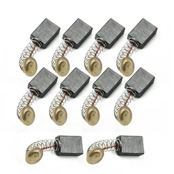 10 개/대 카본 브러쉬 6*12*17mm 체인 톱 405 브러쉬 전기 원형 톱 5016 전기 선택 카본 브러쉬